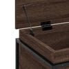 vidaXL Aufbewahrungsbox mit Deckel Eichen-Optik 80x40x51,5 cm