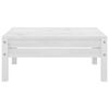 vidaXL 9-tlg. Garten-Lounge-Set Wei&szlig; Massivholz Kiefer