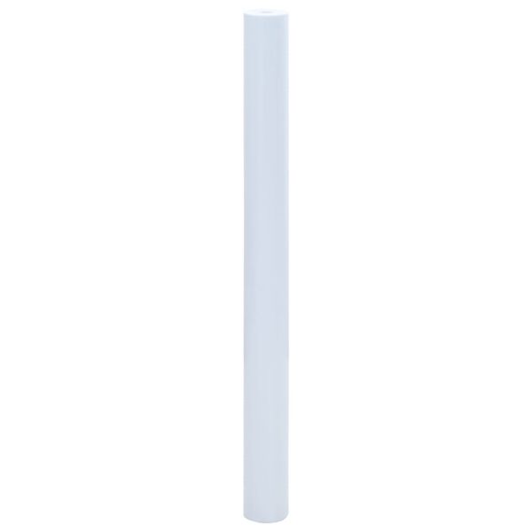 vidaXL Fensterfolie Statisch Matt Wei&szlig; 60x1000 cm PVC