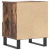 vidaXL Nachttisch R&auml;uchereiche 40x35x50 cm Holzwerkstoff