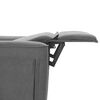vidaXL Massagesessel Hellgrau Stoff