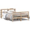 vidaXL Massivholzbett ohne Matratze 160x200 cm Kiefernholz