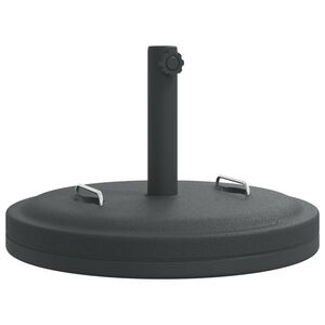 vidaXL Sonnenschirmst&auml;nder mit Griffen f&uuml;r &Oslash;38/48 mm Mast 25 kg Rund