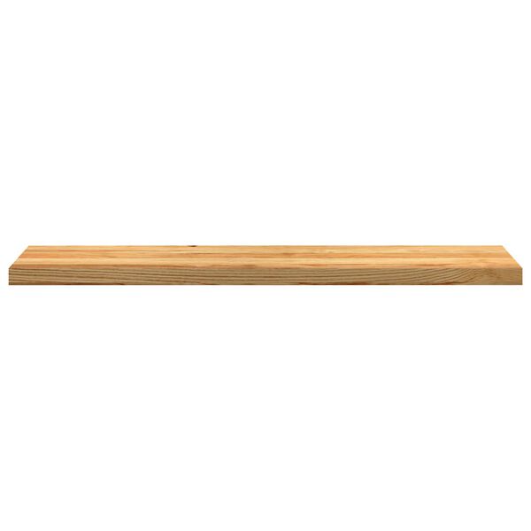 vidaXL Fensterb&auml;nke 2 Stk. Hellbraun 120x25x2 cm Massivholz Eiche