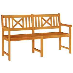 vidaXL Gartenbank Braun 150 x 56 x 90 cm Massivholz Akazie