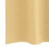 vidaXL Verdunkelungs-Vorhänge mit Ringen 2 pcs Beige 140 x 140 cm