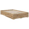 vidaXL Bettgestell mit Schubladen mit Kopfteil Holzwerkstoff
