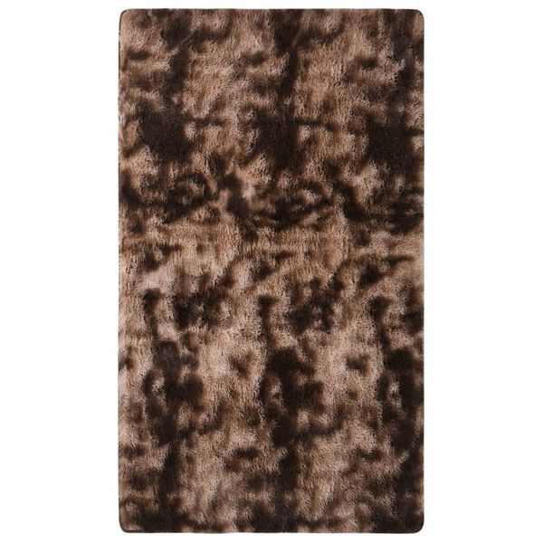 vidaXL Shaggy-Teppich Taupe 300x200 cm