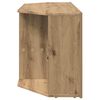 vidaXL Eck-LED-TV-Schrank Artisan-Eiche 108 x 40 x 50 cm Holzwerkstoff
