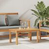 vidaXL Couchtisch Braun 70 x 40 x 36 cm Massivholz Teak