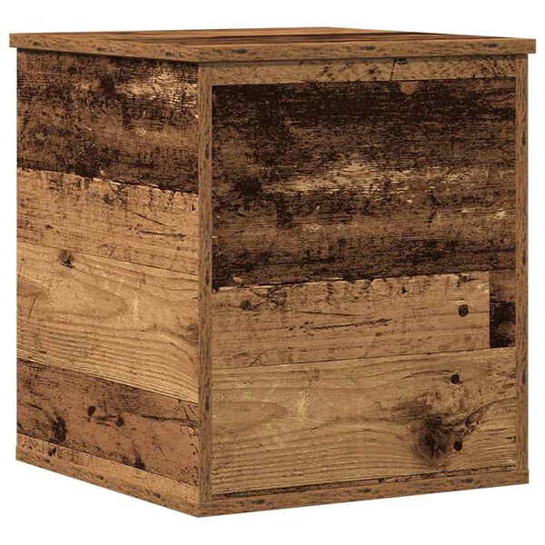 vidaXL Aufbewahrungsbox Altholz 40 x 42 x 46 cm Holzwerkstoff
