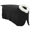 vidaXL Pferdedecke Schwarz 115 cm Polarfleece