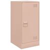 vidaXL Sideboard Rosa 34,5x39x73 cm Stahl