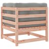 vidaXL 6-tlg. Garten-Sofagarnitur mit Kissen Massivholz Douglasie