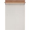 Germania Garderobe Topix 96 x 29 x 147 cm Wei&szlig; und Eiche