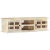 vidaXL TV-Schrank 130&times;30&times;36 cm Massivholz Mango
