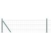 vidaXL Euro-Zaun mit Betonsockel 10 x 0,4 m PVC-beschichteter Stahl
