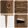 vidaXL Sideboard Altholz 69,5 x 34 x 90 cm Holzwerkstoff