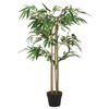 vidaXL Bambusbaum K&uuml;nstlich 760 Bl&auml;tter 120 cm Gr&uuml;n