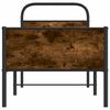 vidaXL Bettgestell ohne Matratze 80x200 cm Sonoma-Eiche Holzwerkstoff