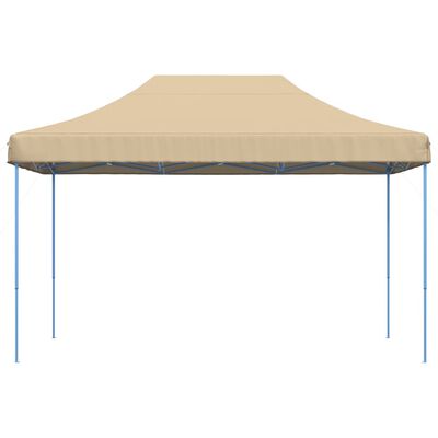 vidaXL Partyzelt Faltbar Pop-Up Beige 440x292x315 cm