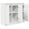 vidaXL Sideboard Wei&szlig; 85x34x76 cm Holzwerkstoff