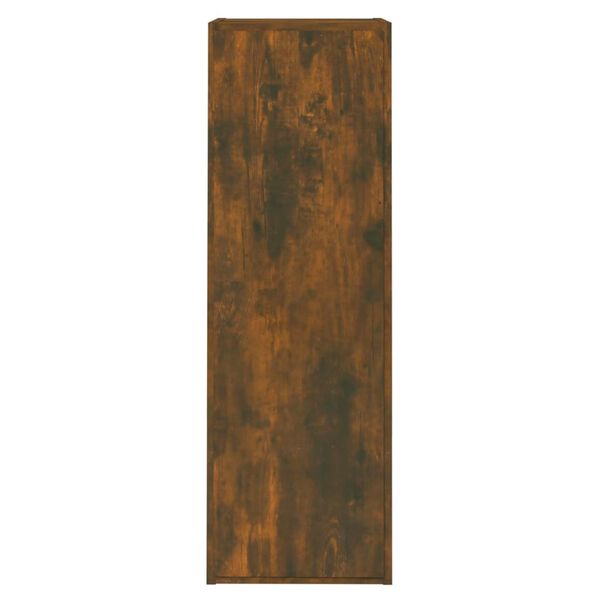 vidaXL TV-Schr&auml;nke 2 Stk. R&auml;uchereiche 30,5x30x90 cm Holzwerkstoff