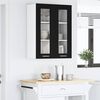vidaXL H&auml;ngeschrank Schwarz Eichen-Optik 60 x 31 x 80 cm Holzwerkstoff