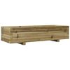 vidaXL Pflanzk&uuml;bel 110x40x26,5 cm Kiefernholz Impr&auml;gniert