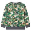 Kinder-Sweatshirt Dschungel-Motiv 140