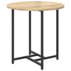 vidaXL Beistelltisch-Set 2 pcs Sonoma Eiche und Schwarz