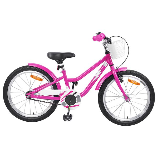 vidaXL Kinderfahrrad 20 Zoll f&uuml;r 6-11 Jahre alt Dunkelrosa