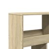 vidaXL Raumteiler Sonoma-Eiche 100x33x187,5 cm Holzwerkstoff