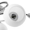 vidaXL Deckenleuchte mit Keramik-Lampenschirmen f&uuml;r 5 E14 Gl&uuml;hlampen