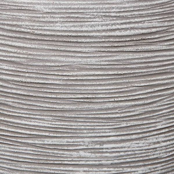 Capi Blumenk&uuml;bel Nature Rib Konisch 42x38 cm Elfenbein KOFI362
