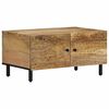 vidaXL Couchtisch 80x50x40 cm Massivholz Mango