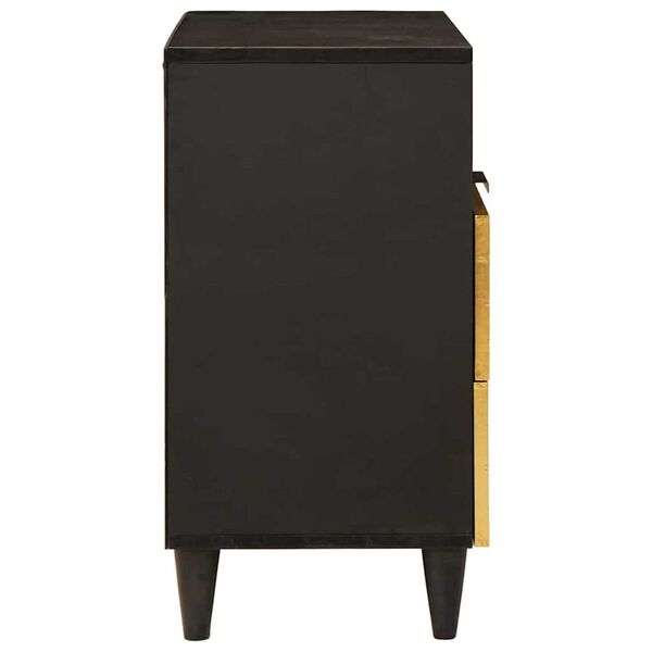 vidaXL Nachttisch mit Schubladen 50 x 33 x 62 cm Massivholz Mango