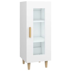 vidaXL Sideboard Wei&szlig; 34,5x34x90 cm Holzwerkstoff