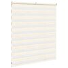 vidaXL Doppelrollo Marmorbeige 120x100cm Stoffbreite 115,9 cm Polyester