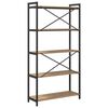 vidaXL B&uuml;cherregal Artisan-Eiche 80 x 30 x 155 cm Holzwerkstoff
