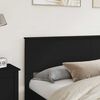 vidaXL Kopfteil Schwarz Eichen-Optik 200 cm Holzwerkstoff