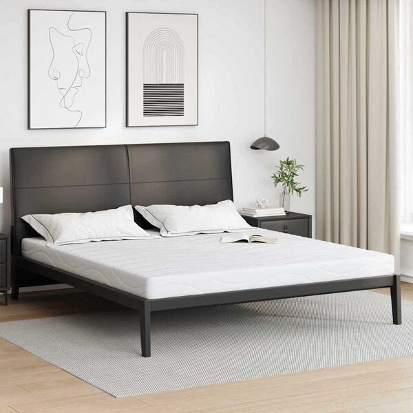vidaXL Matratze Wei&szlig; 180 x 200 cm Gel-durchzogenes Schaum