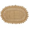 vidaXL Bereichsteppich Natur 152 x 245 cm Jute