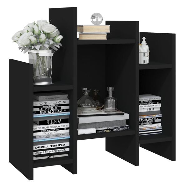 vidaXL Regalschrank Schwarz 60x26x60 cm Holzwerkstoff