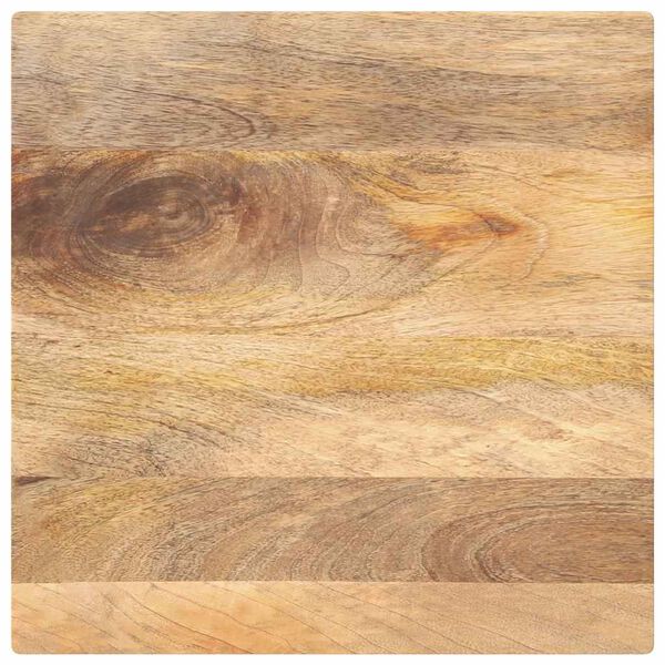 vidaXL Tischplatte 50x50x2,5 cm Quadratisch Massivholz Mango