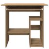 vidaXL Schreibtisch Artisan-Eiche 80x45x74 cm Holzwerkstoff