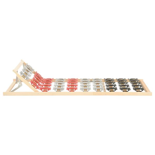 vidaXL Lattenrost mit 12 Latten Verstellbares Kopfteil 100x200 cm