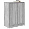 vidaXL Sideboard Grau Sonoma 57x34x76 cm Holzwerkstoff