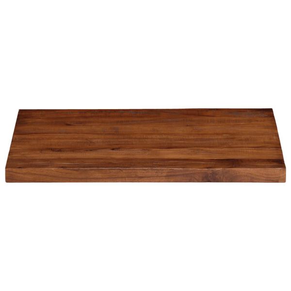 vidaXL Tischplatte 90x50x2,5 cm Rechteckig Altholz Massiv