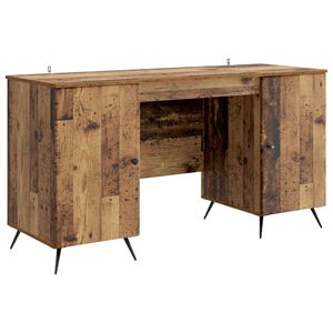 vidaXL Schreibtisch Altholz 142,5 x 50 x 75 cm Holzwerkstoff